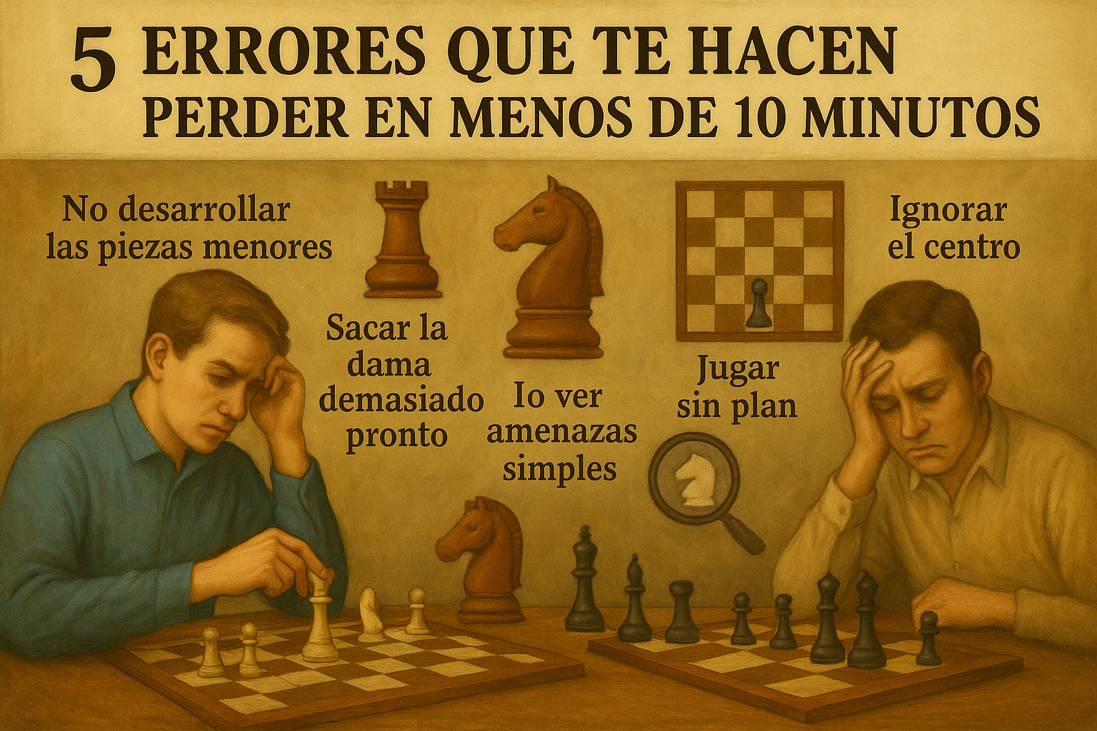 🕐 5 errores que te hacen perder en menos de 10 minutos (y cómo evitarlos)