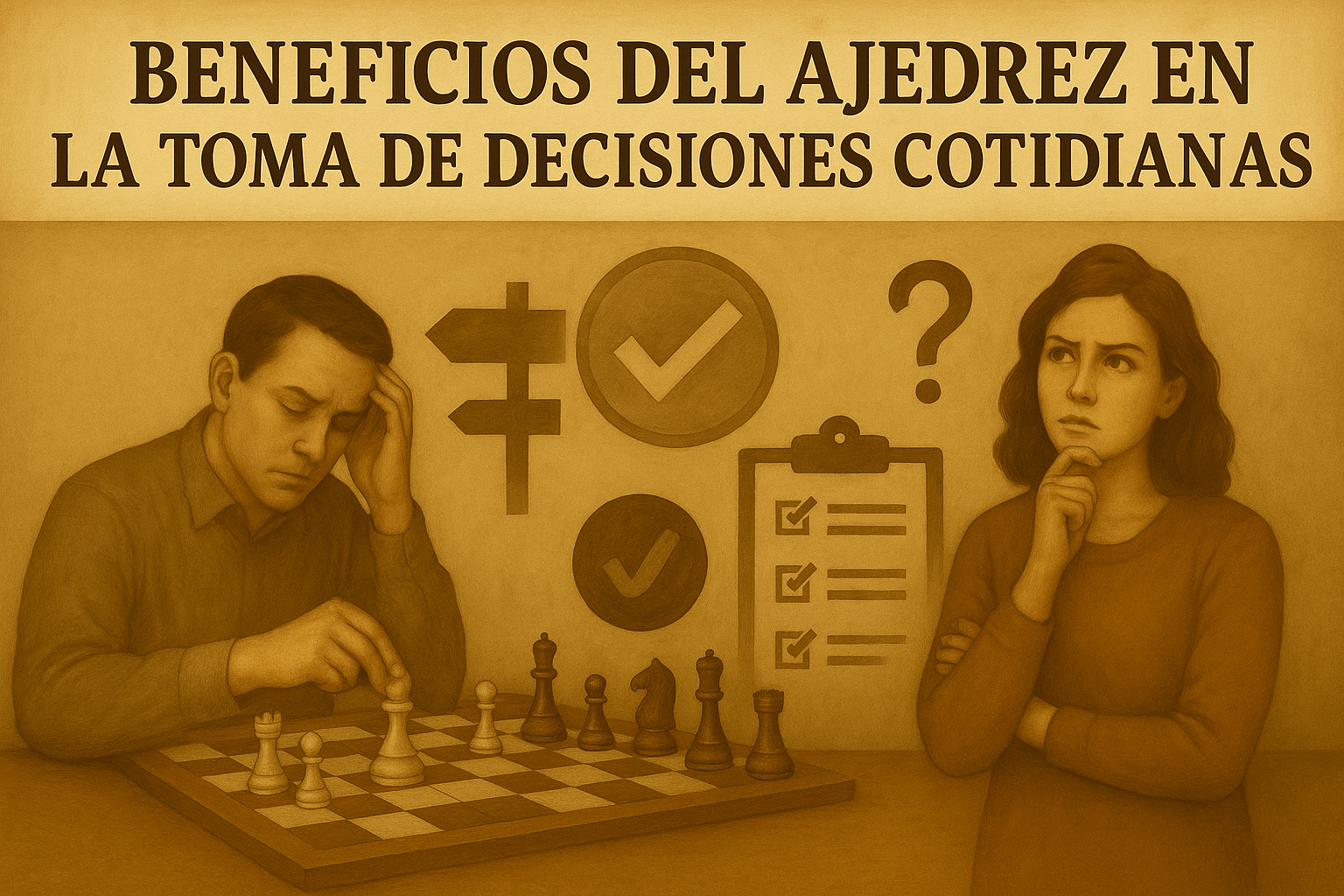 🧠 Beneficios del ajedrez en la toma de decisiones cotidianas
