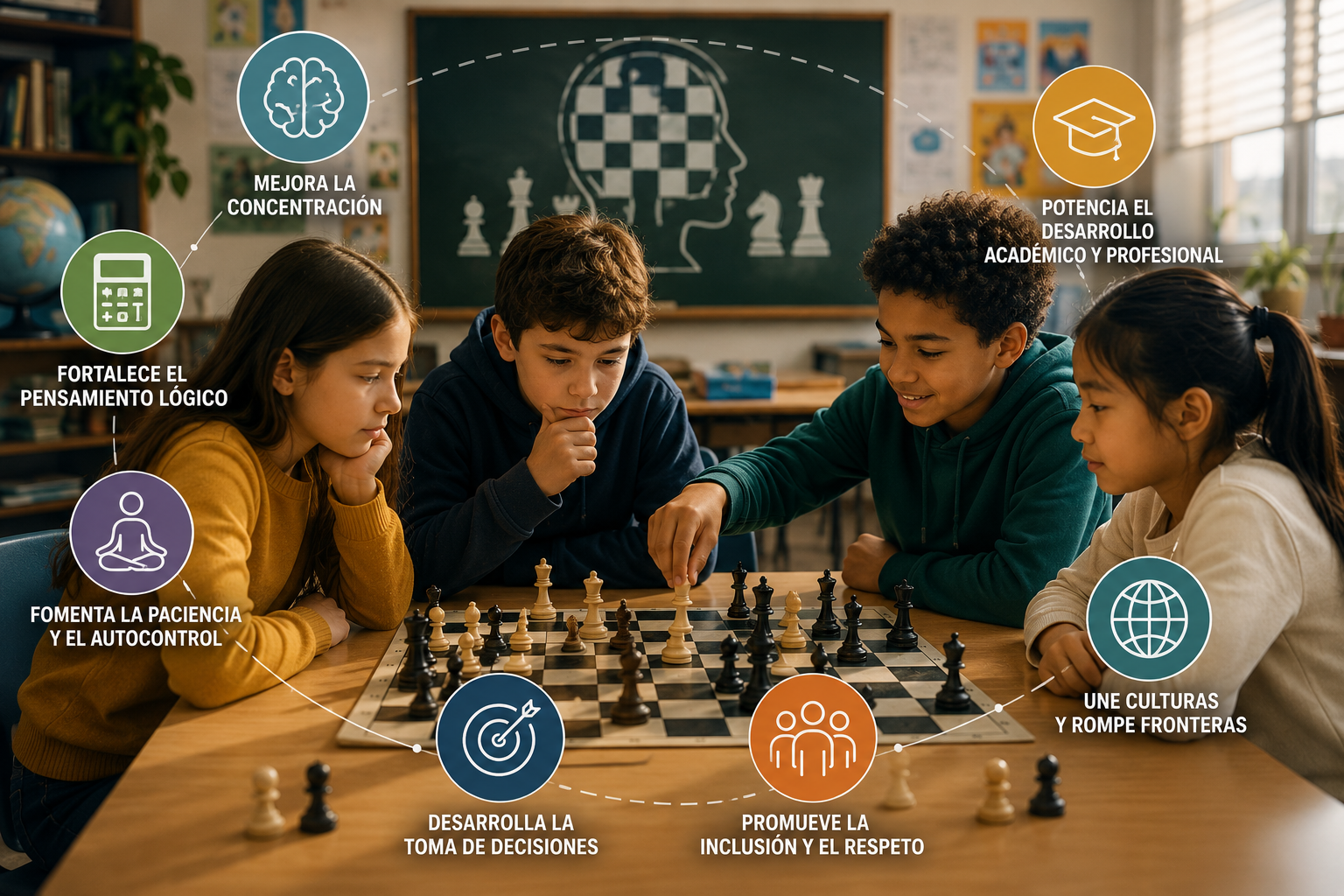 ♟️ 7 Razones por las que el Ajedrez Debería Ser Parte de la Educación de Todos